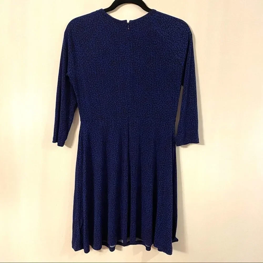 Michael Kors Animal Print A-Line Mini Dress P/M